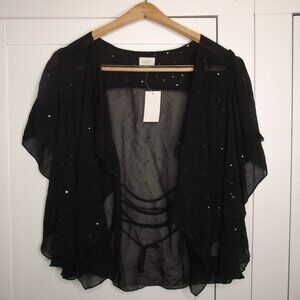 Suzy Shier, Size M, Black wrap